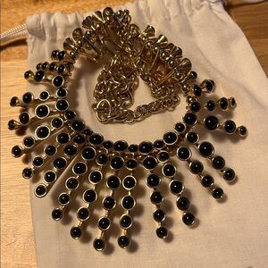 VINTAGE Ann Taylor Bib Statement Necklace